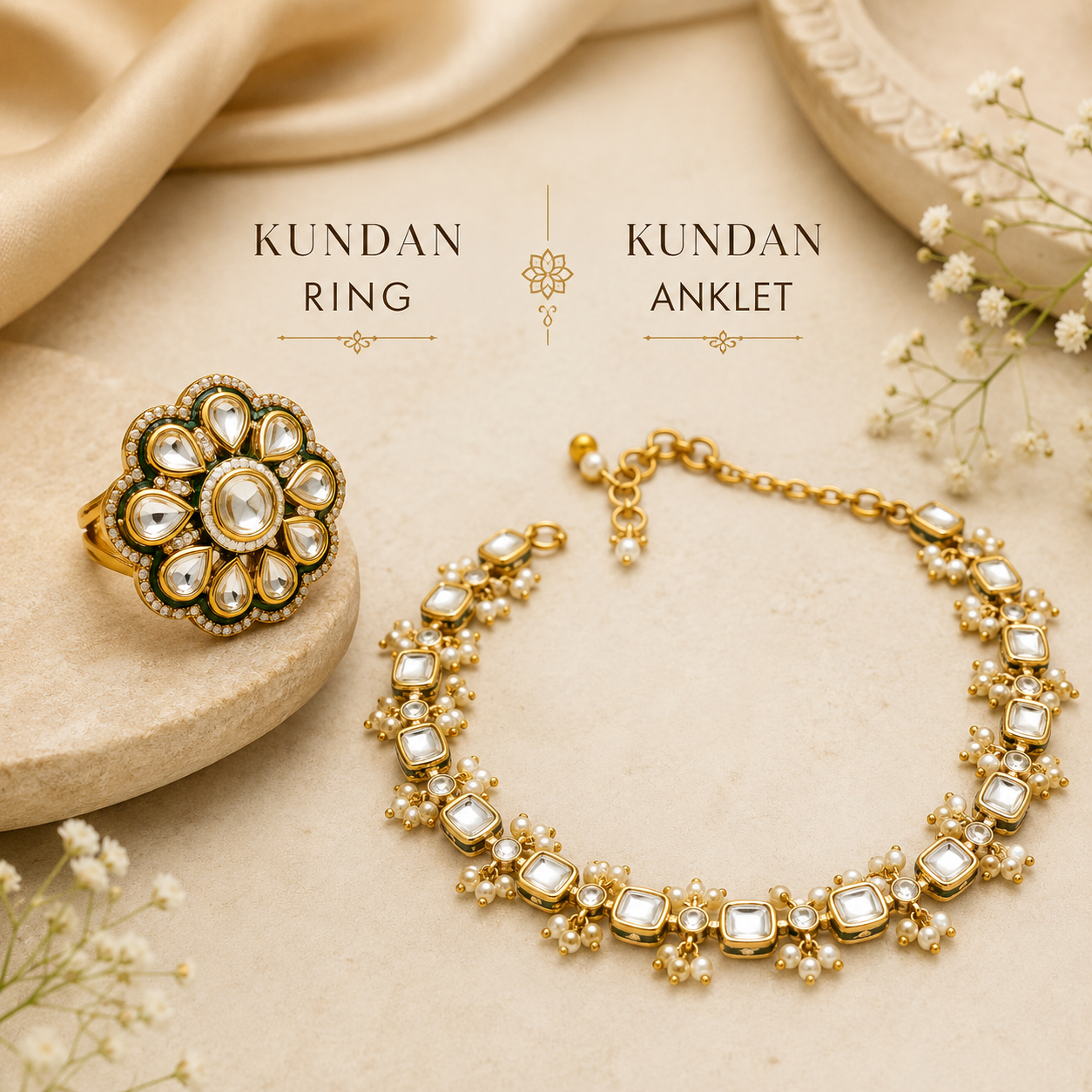 Why Handmade Kundan Rings Are the Perfect Blend of Luxury and Individuality