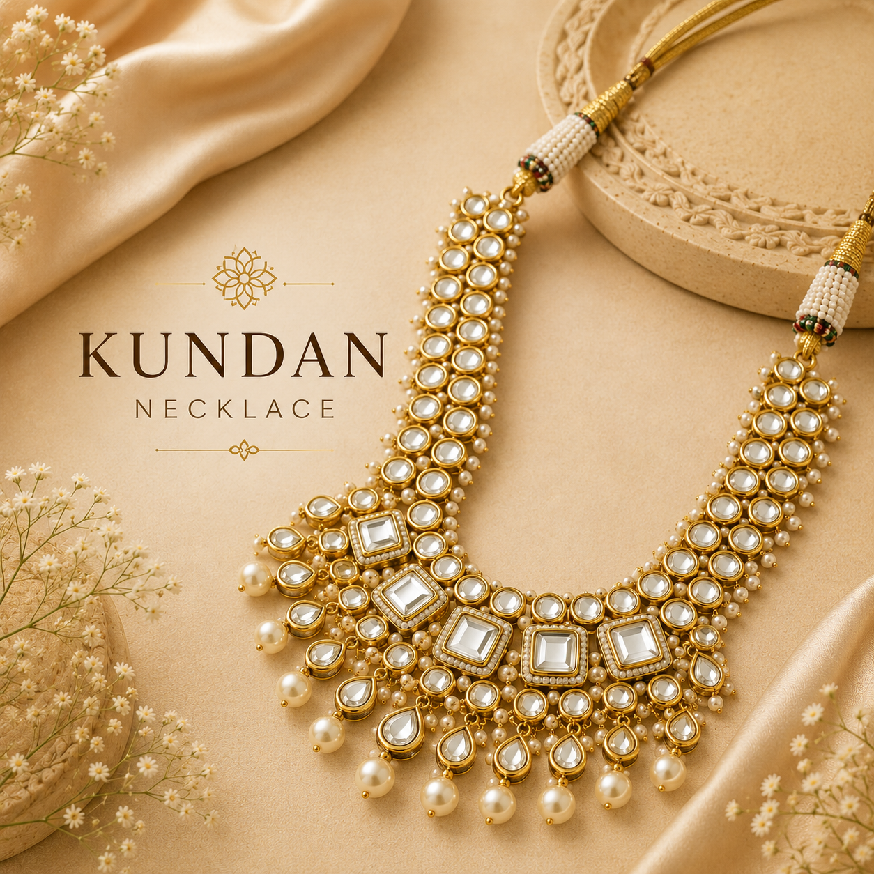 Why Handmade Kundan Necklaces Are the Ultimate Statement of Modern Luxury