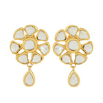 Handcrafted Earrings - Kundan Meena Earrings - Indian Earrings - Danish Jewellers® 