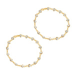 Handmade Kundan Payal - Indian Kundan Payal - Antique Payal - Danish Jewellers® 