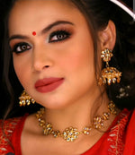 Kundan Earrings - Indian Earrings - Jhumki Design Earrings - Danish Jewellers® 