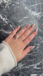 IGI Certified Elongated Radiant Cut Lab-Grown Diamond Ring